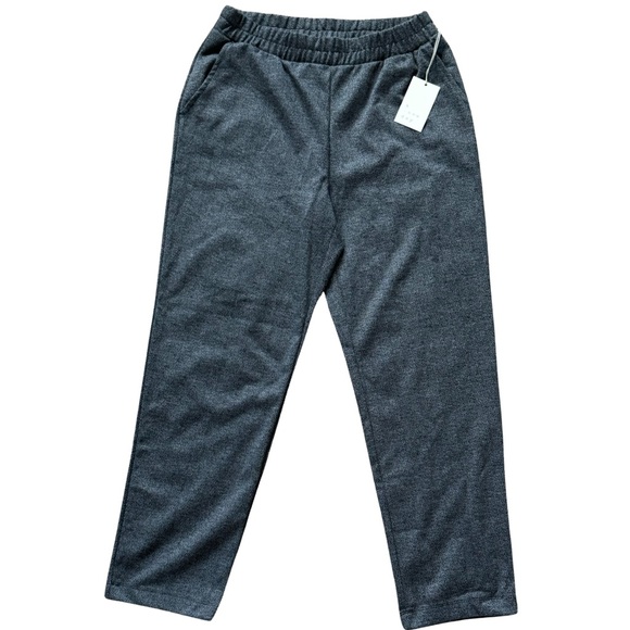 NWOT High-Rise Knit Pants Gray Sz XS - Picture 5 of 15